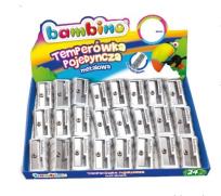 Opakowanie Temperówka z pojedyncza aluminiowa Display 24 sztuki