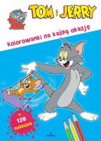 Okładka książki Tom i Jerry Kolorowanki na każdą okazję