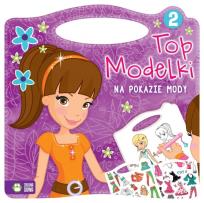 Okładka książki Top modelki na pokazie mody 2