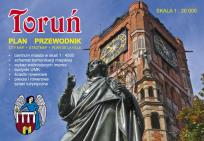 Okładka książki Toruń plan przewodnik
