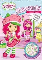 Okładka książki Truskawkowe ciastko. Ubieranki z naklejkami