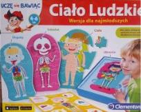 Okładka książki Uczę się bawiąc. Ciało Ludzkie