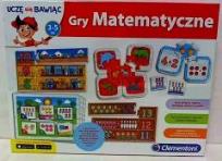 Okładka książki Uczę się bawiąc. Gry Matematyczne 2