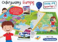 Okładka książki Uczę się bawiąc. Odkrywamy Europę