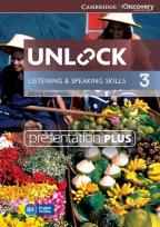 Okładka książki Unlock 3 Listening and Speaking Skills Presentation plus DVD