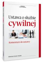 Okładka książki Ustawa o służbie cywilnej