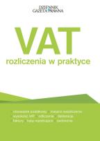 Okładka książki VAT rozliczenia w praktyce