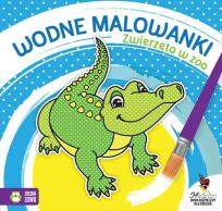 Okładka książki Wodne malowanki. Zwierzęta w ZOO w.2016