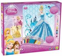 Okładka książki Wyklejane obrazki - Kopciuszek, Aurora, Dzwoneczek