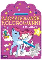 Okładka książki Zaczarowane kolorowanki Część 3