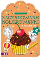 Okładka książki Zaczarowane kolorowanki Część 4