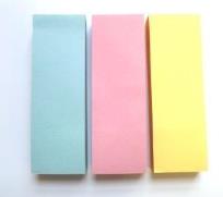 Opakowanie Zakładki indeksujące 25x75mm 3x100szt pastelD.RECT