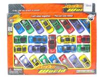 Okładka książki ZESTAW AUT 7 CM. - 25 SZT.