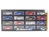 Okładka książki ZESTAW AUTEK 9 CM. - 16 SZT.