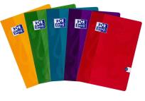 Opakowanie Zeszyt A5 Oxford School w linie 80 kartek mix