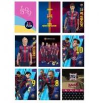 Opakowanie Zeszyt Marmar A5/40K kratka FC Barcelona (10szt)