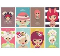 Opakowanie Zeszyt Marmar A5/40K kratka Lil'Ledy