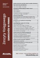 Okładka książki Zeszyty księgowego nr 7 Samochód w firmie