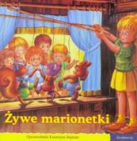 Okładka książki 101 bajek- Żywe marionetki
