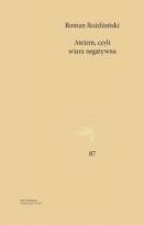 Okładka książki Ateizm, czyli wiara negatywna