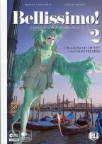 Okładka książki Bellissimo 2 Libro + Eserciziario + CD