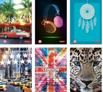 Okładka książki Brulion 96 w kratkę A5 Chillout