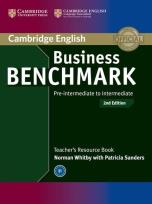 Okładka książki Business Benchmark Pre-intermediate to Intermediate Teacher's Resource Book