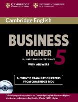 Opakowanie Cambridge English Business 5 Higher with answers