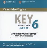 Opakowanie Cambridge English Key 6 Audio CD