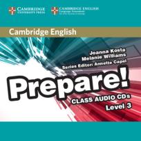 Okładka książki Cambridge English Prepare! 3 Class Audio 2CD