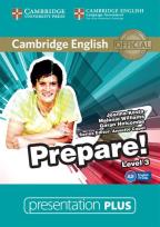 Okładka książki Cambridge English Prepare! 3 Presentation Plus DVD