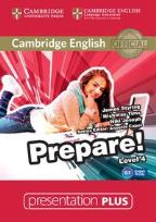 Okładka książki Cambridge English Prepare! 4 Presentation Plus DVD