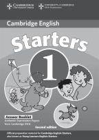 Opakowanie Cambridge Young Learners English Tests Starters 1 Answers Booklet