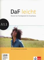 Okładka książki DaF leicht A1.1. Kurs- und Übungsbuch + DVD