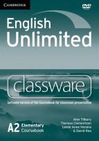 Okładka książki English Unlimited Elementary Classware DVD