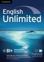 Okładka książki English Unlimited Intermediate Coursebook with e-Portfolio DVD-ROM