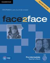 Okładka książki face2face Pre-intermediate Teacher's Book with DVD