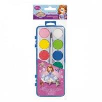 Opakowanie Farby akwarelowe 12 kolorów Jej Wysokość Zosia