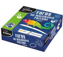 Opakowanie Farby do malowania palcami 4 kolory DERFORM