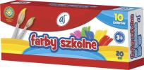 Opakowanie Farby szkolne 10 kolorów 20 ml ASTRA