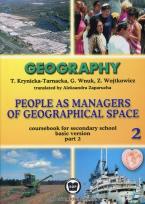 Opakowanie Geography People as managers of geografical space Podręcznik Część 2 Zakres podstawowy