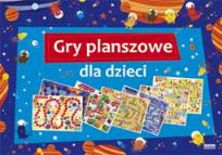 Okładka książki Gry planszowe dla dzieci