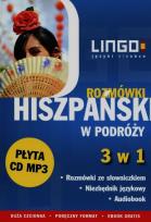 Okładka książki Hiszpański w podróży Rozmówki 3 w 1 + CD