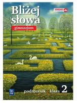 Okładka książki J.Polski GIM Bliżej słowa 2 Podr. w.2016 WSIP