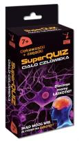 Okładka książki Kapitan Nauka. SuperQuiz - Ciało człowieka