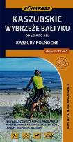 Opakowanie Kaszubskie Wybrzeże Bałtyku mapa turystyczno-krajoznawcza