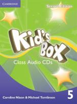 Okładka książki Kid's Box 5 Class Audio 3CD