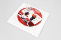 Opakowanie Kieszeń samoprzylepna na CD z klapką 10 sztuk