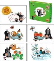 Opakowanie Klocki drewniane - Dzień Krecika 6 DINO