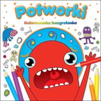 Okładka książki Kolorowanka bazgrolanka - Potworki